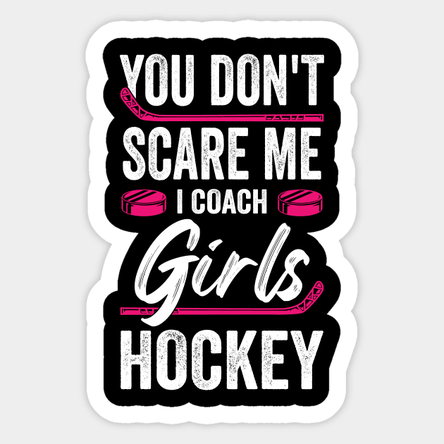 Funny Girls Ice Hockey Coach Gift Sticker by Dolde08